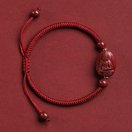 2025 Dog Amitabha Red String - Anxiety Relief & Emotional Healing