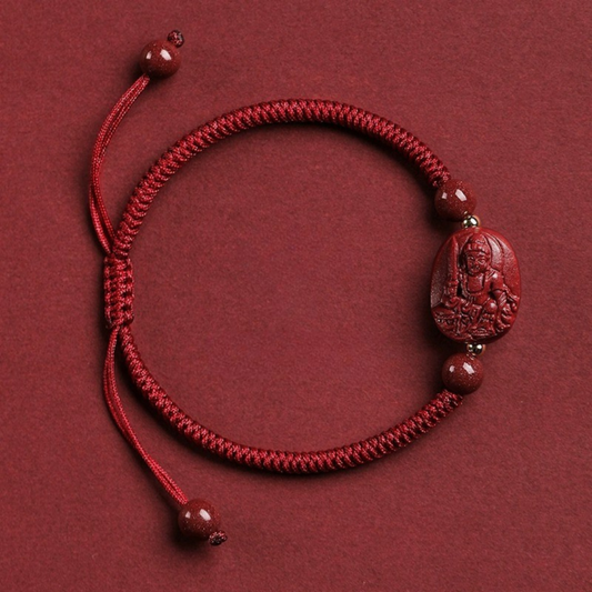 2025 Rabbit Manjushri Red String - Exam Success & Wisdom Enhancer