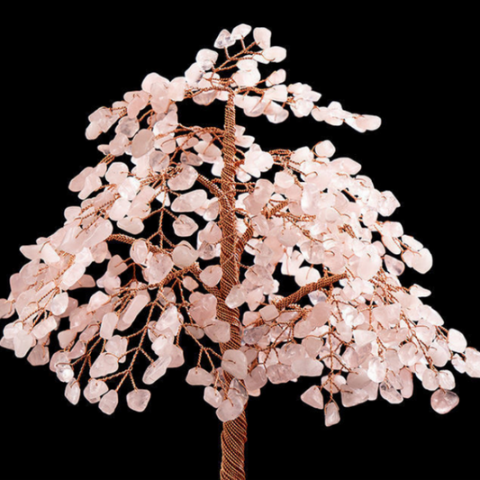 Rose Quartz Harmony Tree - Feng Shui Love & Partnership Energy