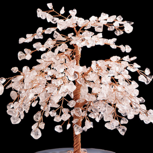Clear Quartz Crystal Feng Shui Tree – Large