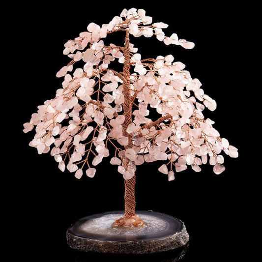 Rose Quartz Harmony Tree - Feng Shui Love & Partnership Energy
