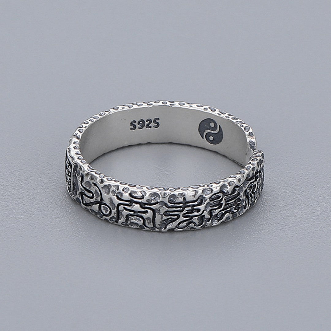 Daoist Thunder Ancestor Seal: Vintage Ring
