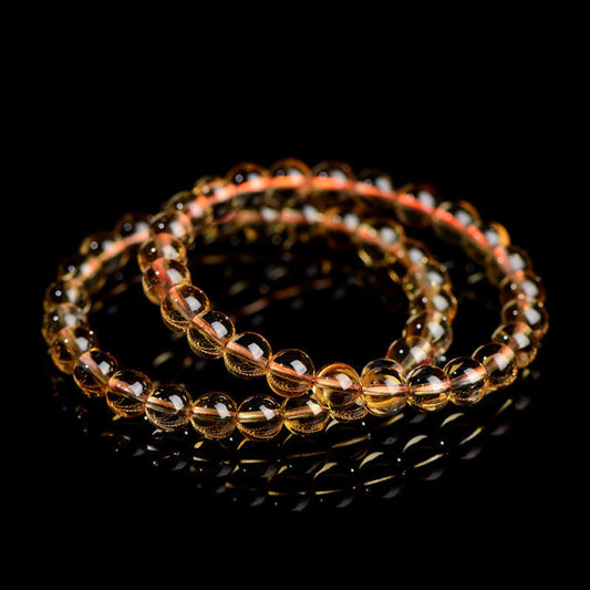 Natural Citrine Bracelets 3 Types - Wealth & Success