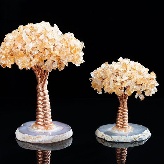 Natural Citrine Crystal Fengshui Decor -  Wealth & Career