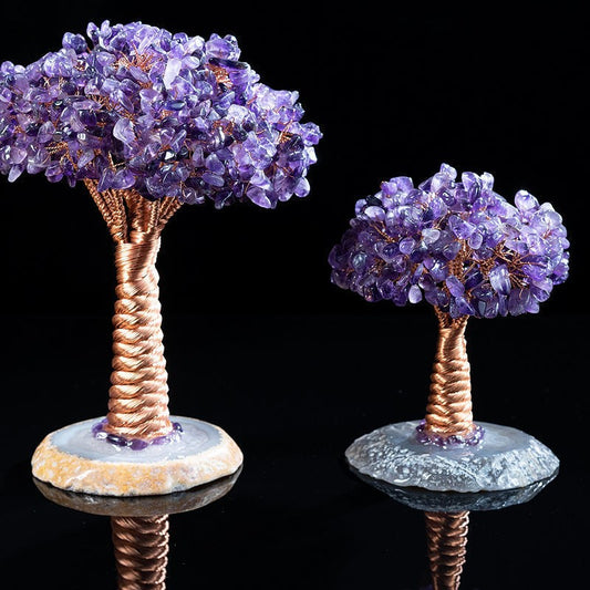 Natural Amethyst Crystal Fengshui Decor -  Balance Your Energy