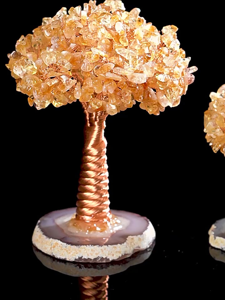 Natural Citrine Crystal Fengshui Decor -  Wealth & Career